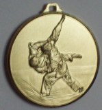 Méd 50 laiton Judo homme