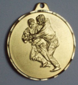 Méd 50 laiton Judo homme