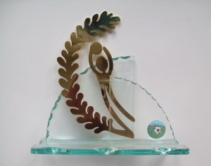 Trophée verre Gardien