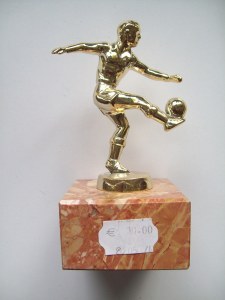 Trophée Métal doré