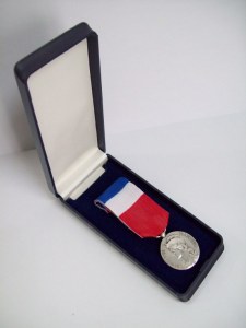 Médaille du travail 20ans Argent complete